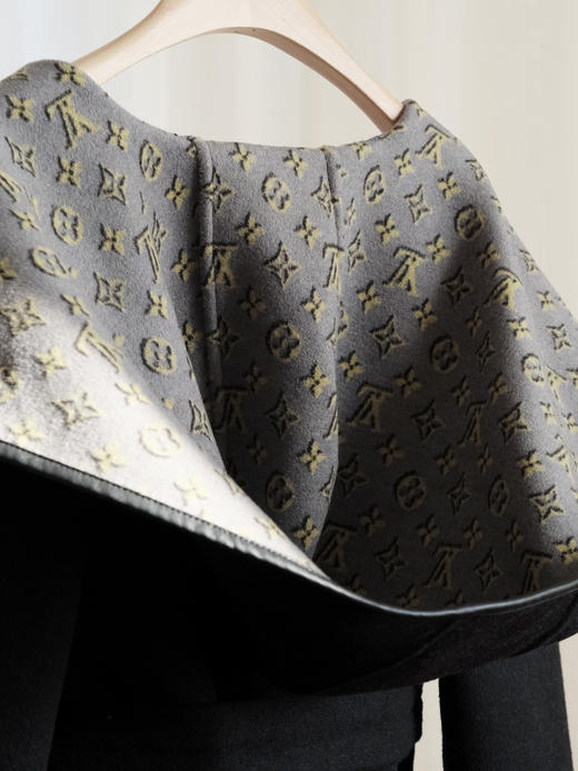 【只可换码，不退货】GY33-驴家黑双影双排扣短款羊毛秋冬大衣（SZX*MM） 商品图6