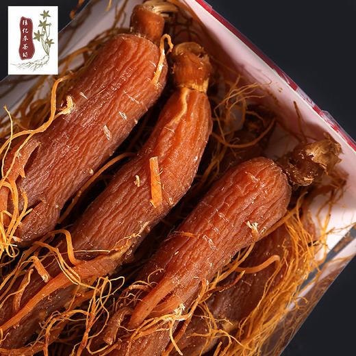 长白山土特产人参少糖红全须参泡水泡酒即食红参500g盒装厂家批发 商品图1