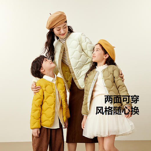 【爆品主推】【亲子三防】迷你巴拉羽绒服冬季新款轻暖三防双面穿儿童外套 商品图6
