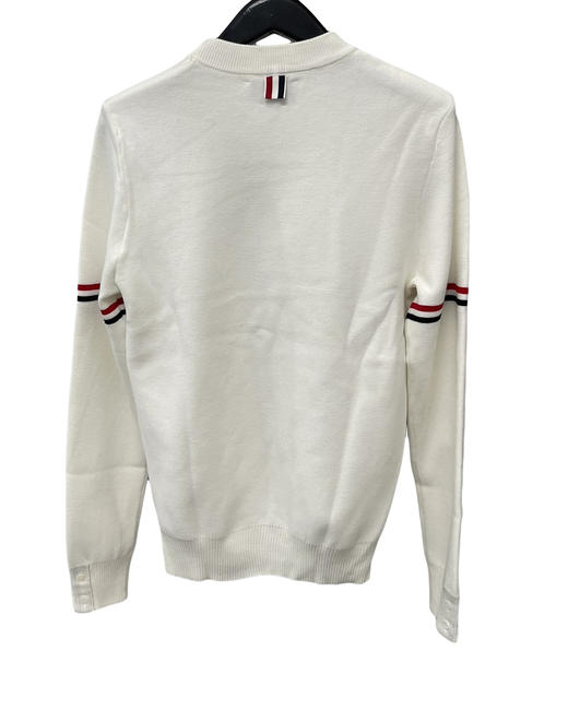 中性款修身织带针织衫毛衣ba022 商品图1