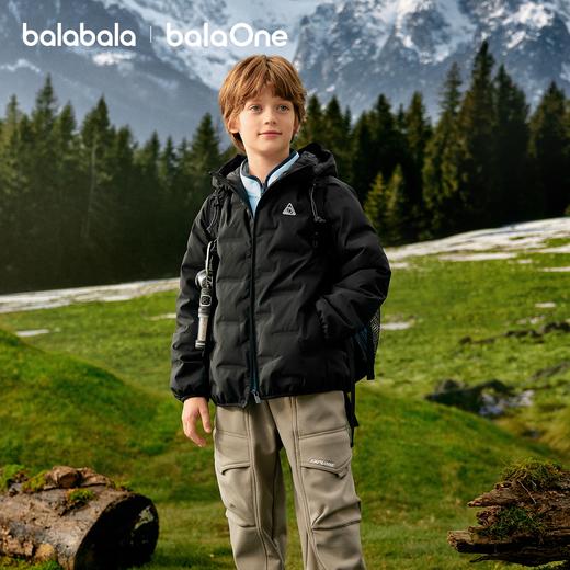 巴拉巴拉balaOne儿童羽绒服男童女童童装2025年冬季新款户外防护 商品图0