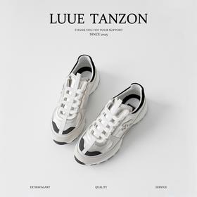 xx71-36码 38码 香奈儿 25A 小牛皮圆头系带低帮生活休闲鞋女款 (WG)