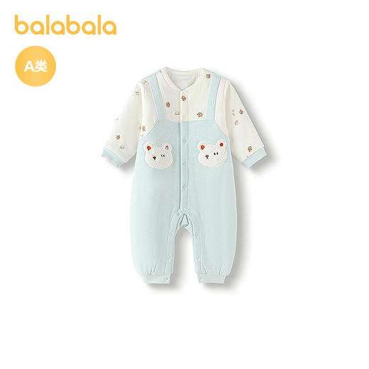 巴拉巴拉婴儿连体衣秋冬外出抱衣2025新款时髦萌 商品图4