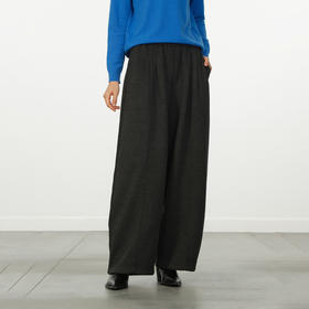 极简松紧弯刀裤女士阔腿裤-纪念日百货门店同款166695754