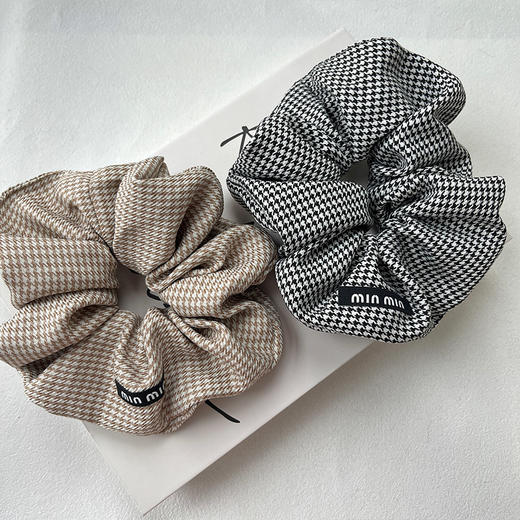 经典千鸟格发圈发绳-纪念日百货门店同款164496250 商品图1