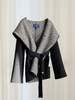 【只可换码，不退货】GY33-驴家黑双影双排扣短款羊毛秋冬大衣（SZX*MM） 商品缩略图3