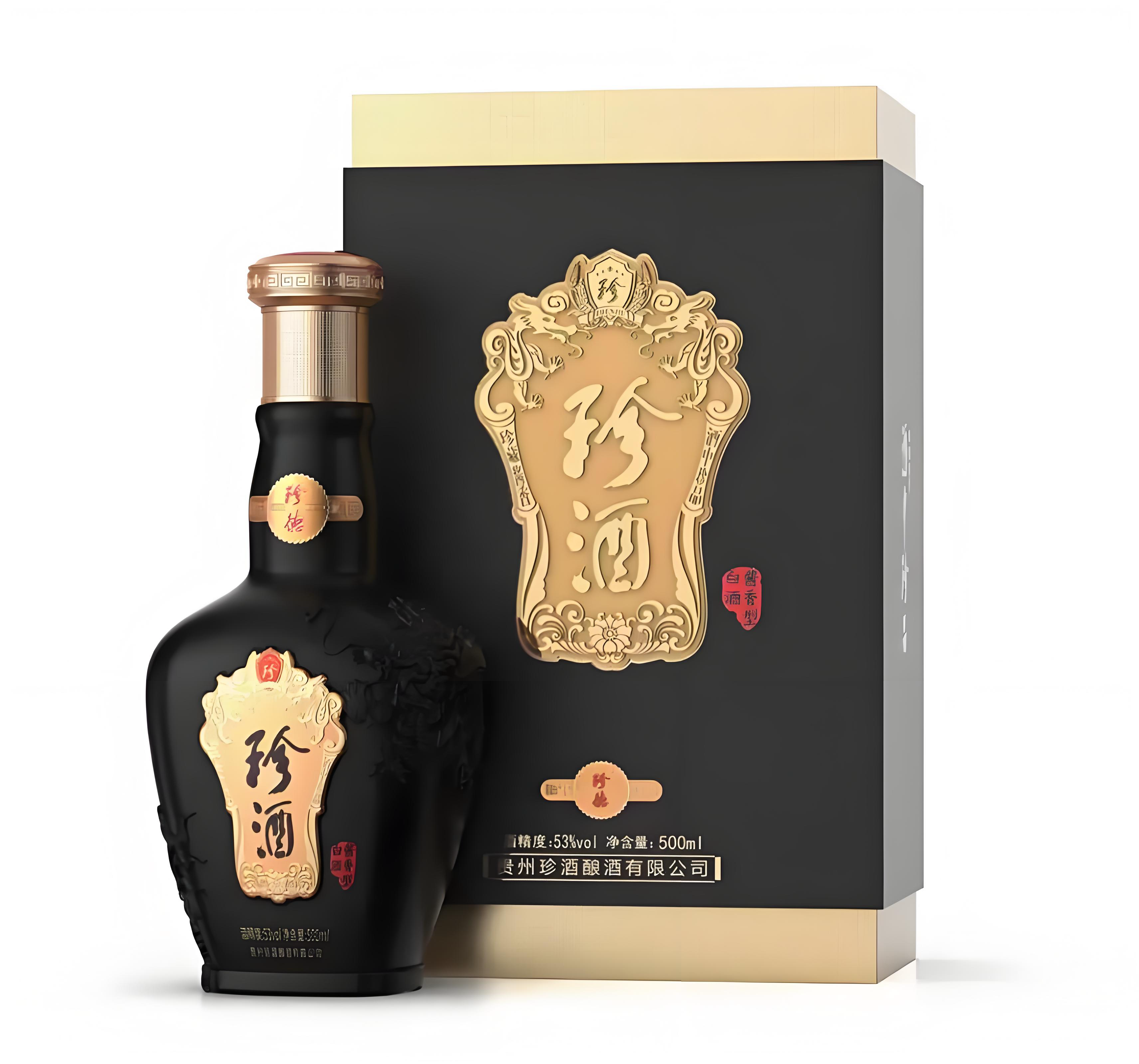 53度珍酒珍德酱香型1*500ML白酒