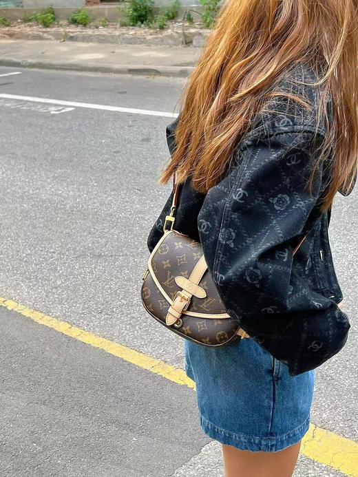 M46740-驴家 SAUMUR BB手袋 双子星斜挎包（DG*MM） 商品图7