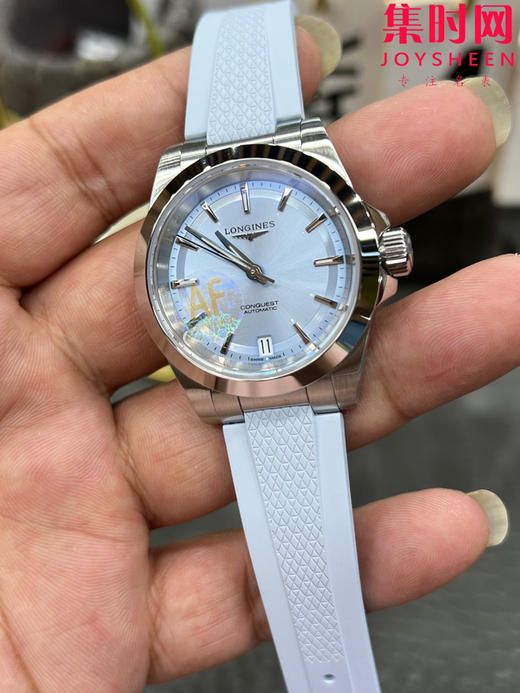 浪琴新款 AF康卡斯悦动系列34mm 女士腕表 商品图4