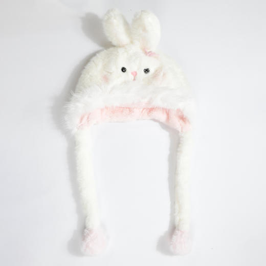 腮红兔挂绳两件套帽子-纪念日百货门店同款165344848 商品图0