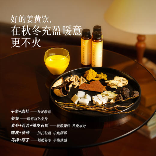 珍惜计划「姜黄暖桂饮」5倍浓缩｜“深度”驱散寒气｜草本直饮 商品图2