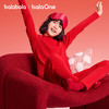 【balaOne】巴拉巴拉童装儿童内衣套装女童2025新款春季红色睡衣 商品缩略图2