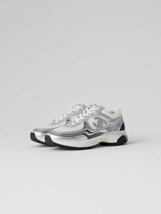 xx72-香奈儿 23C皮革徽标银角大王低帮生活休闲鞋女款 (WG) 商品图4