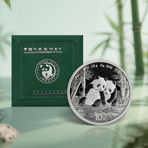 2026年熊猫30克银币 商品图0