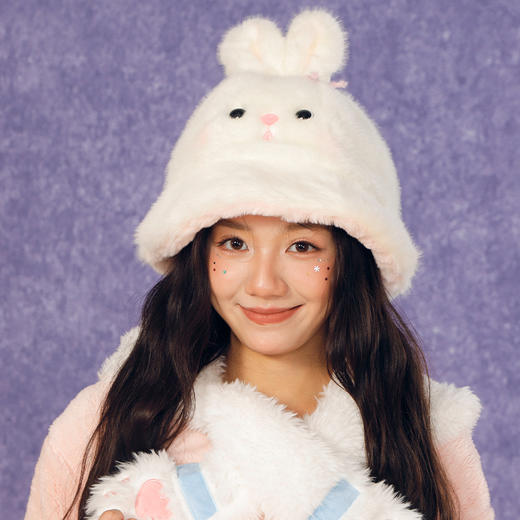 腮红兔渔夫帽帽子-纪念日百货门店同款165344864 商品图3