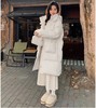 韩版时尚洋气收腰显瘦中长款90白鸭绒羽绒服HY-30 商品缩略图4