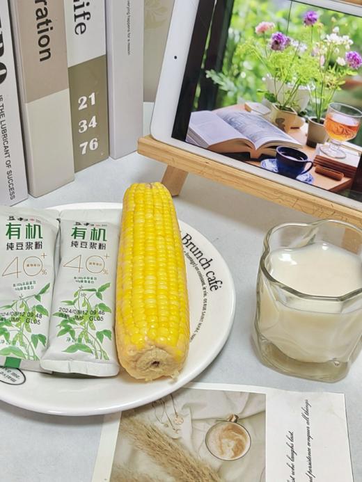 豆叔有机豆浆粉🌿全程有机，1盒1码可溯源 🌿配料干净，只有非转基因有机大豆 🌿国内欧盟双重认证，真有机真健康 商品图2