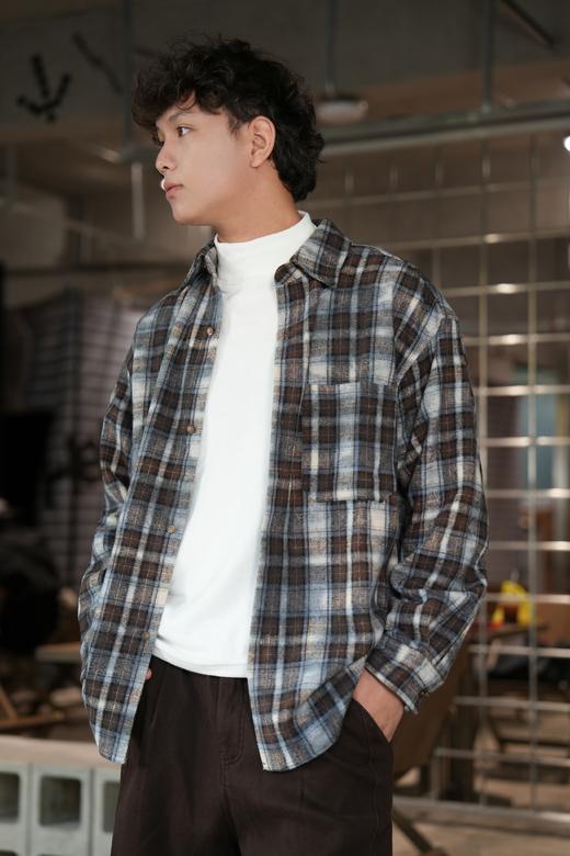 542525517格纹百搭衬衫外套 商品图1