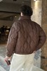 E543574613菱格立领羽绒服 商品缩略图3