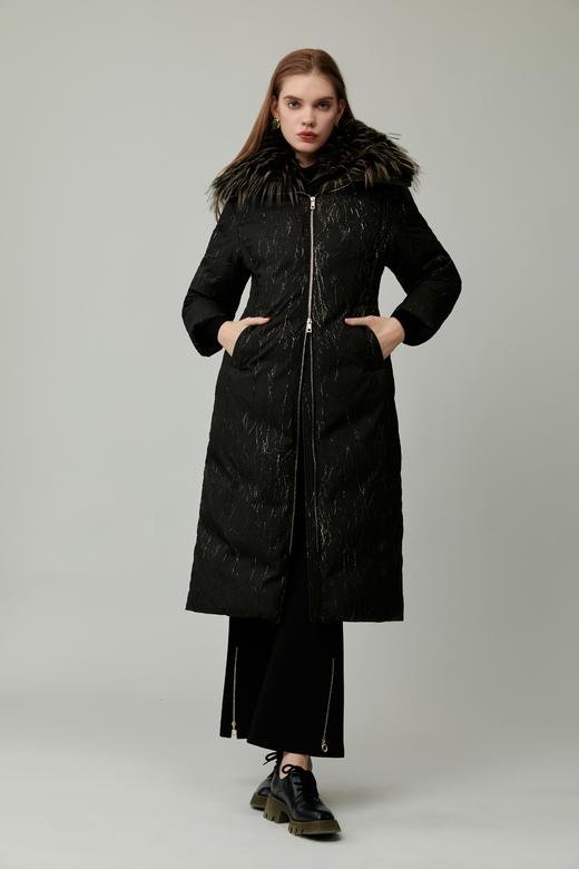 SAFICOO 优雅女人 合体修身 鹅绒羽绒服 商品图1