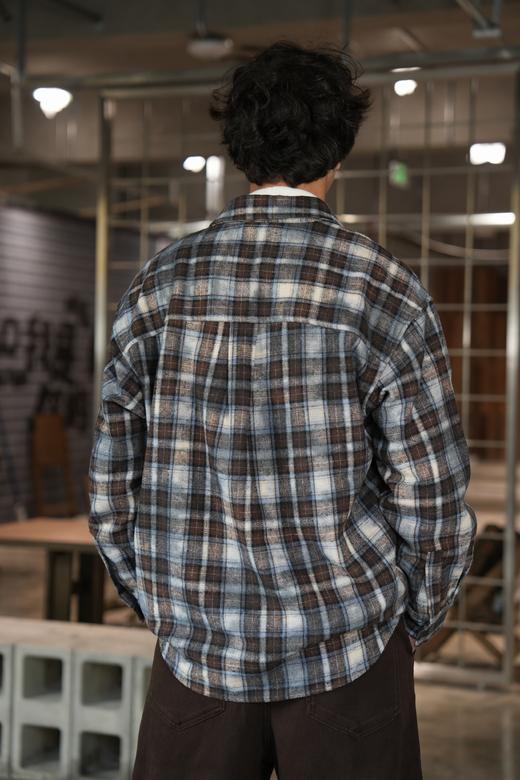 542525517格纹百搭衬衫外套 商品图3