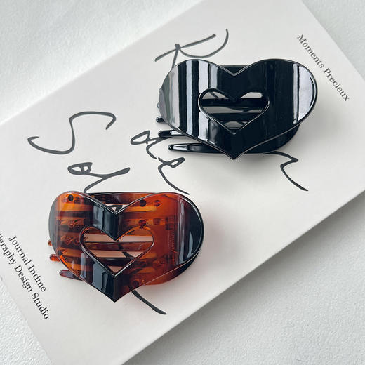 爱心贝壳夹盘发夹-纪念日百货门店同款167446160 商品图1