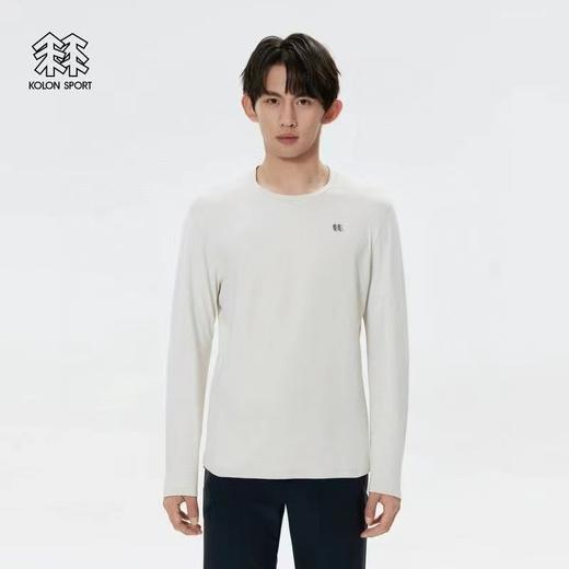 可隆男士拉绒弹力圆领户外运动长袖打底T恤 商品图1