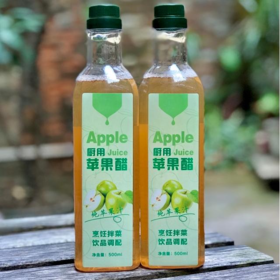 生态苹果醋 李立君生态种植苹果传统大翁两年发酵500g/瓶【京东快递送货上门】