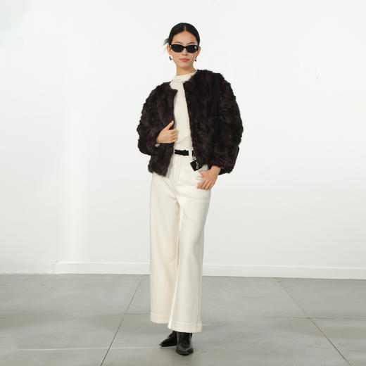 极简配腰带柔软布制裤-纪念日百货门店同款167444851 商品图3