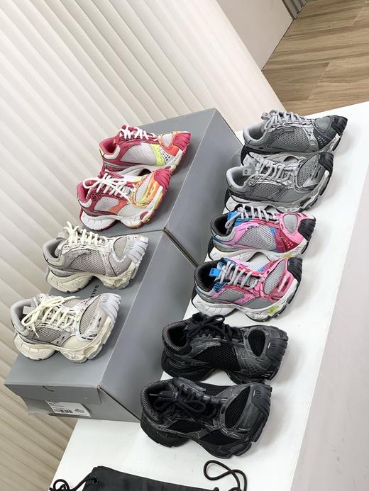 巴家低帮复古阔型底姥爹风增高潮流百搭休闲慢跑鞋 商品图8