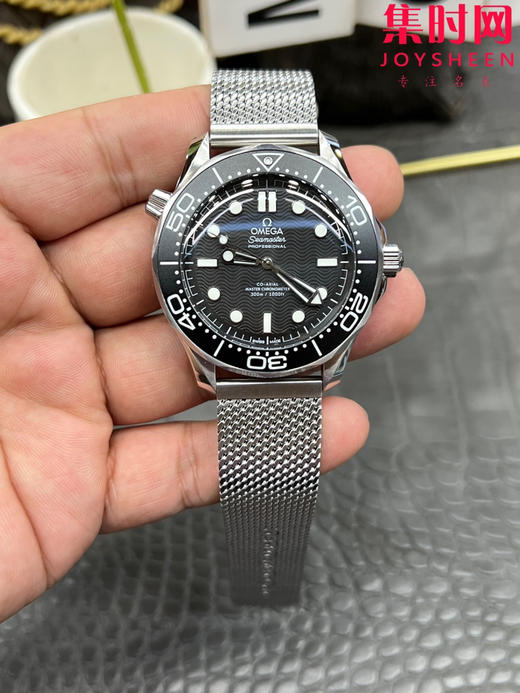 VS欧米茄新款海马300米系列 VS无历海马007邦德 男士腕表 黑盘铝圈 商品图0