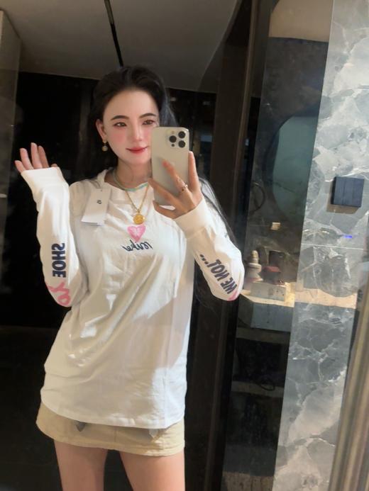 N&K舒适圆领套头长袖T恤 男款（HV9808）（蕾姐穿S） 商品图9