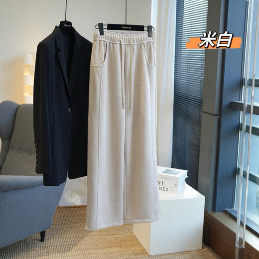 人字纹羊毛裤 商品图3