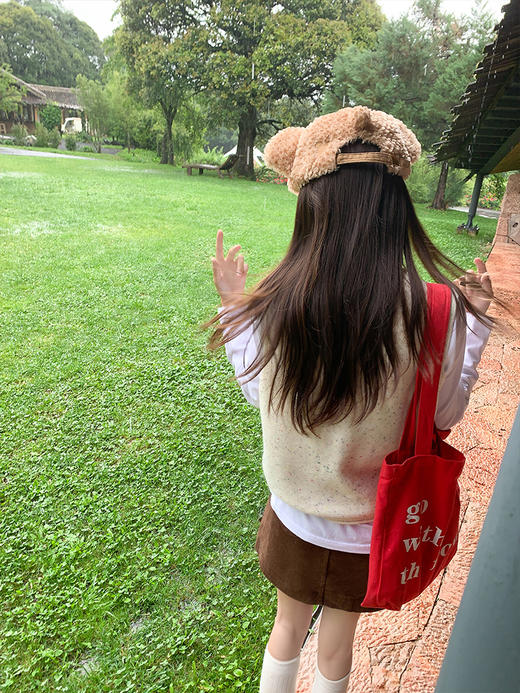 <曾小咸推荐>现货秒杀！微信超特价！多巴胺彩点甜美风针织马甲毛衣 日常179.99 立减110 秒杀69.99！ 商品图11