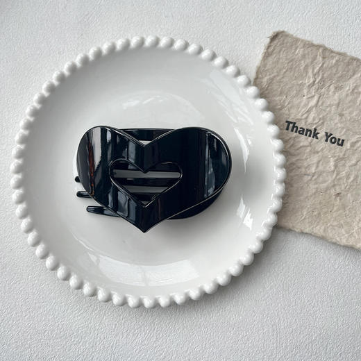 爱心贝壳夹盘发夹-纪念日百货门店同款167446160 商品图4