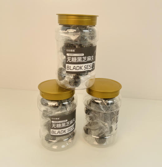 黑芝麻丸，精选优质黑芝麻，每一口都充满了浓郁的芝麻香 商品图4