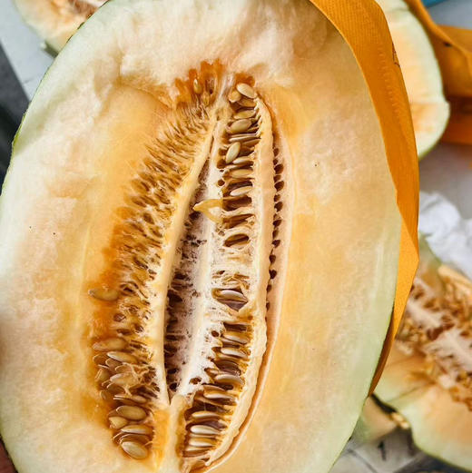 【超甜哈密瓜】新鲜到店，超甜！果肉细腻！脆甜爽口，哈密瓜，就是这个味！ 商品图5