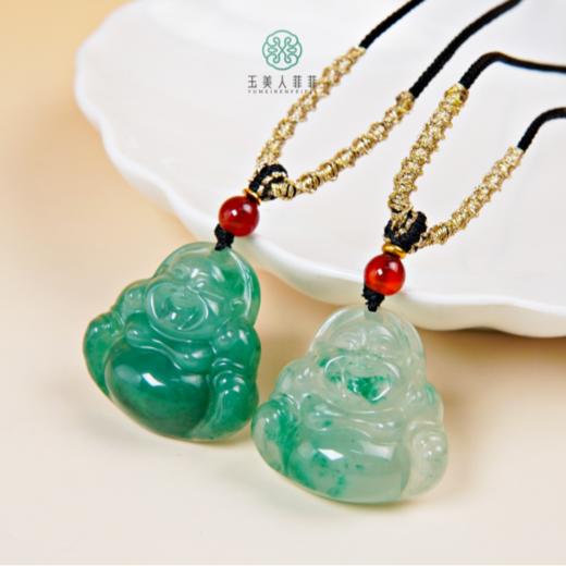 玉美人菲菲^非洲翠佛公吊坠约30*30mm^多样性发一 商品图0