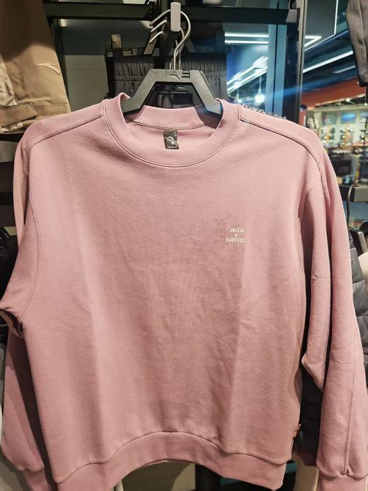 安踏男时尚休闲宽松套头针织运动套头卫衣152537709-5铁锈红 商品图0