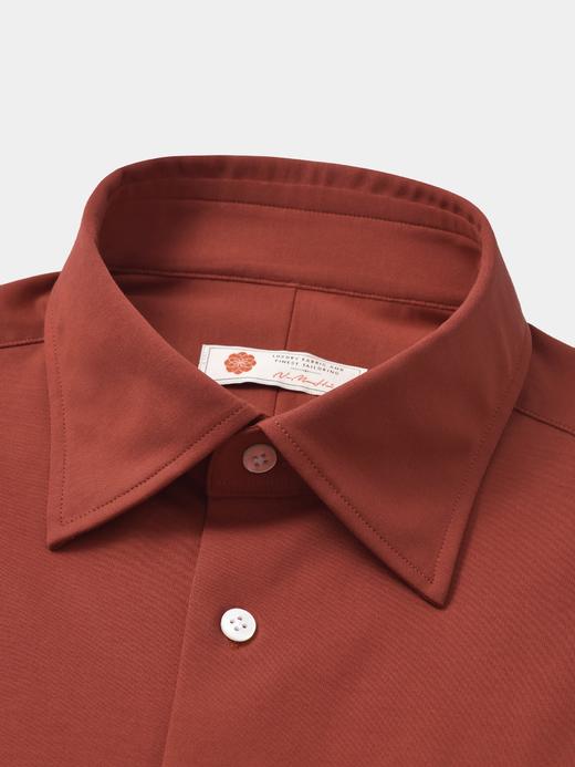 AhhhCotton 100支双股杰尼亚红意式工艺衬衫 商品图2