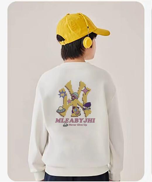 D110220宇宙飞船宽松舒服加绒圆领儿童套装 商品图13