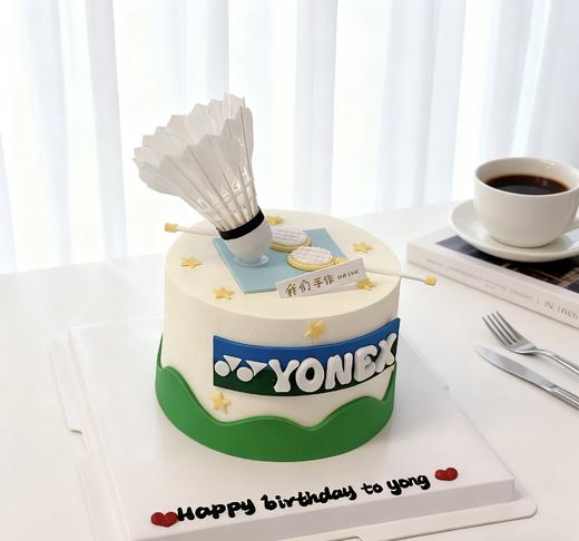 羽毛球卡通蛋糕-低糖处理无添加 商品图1