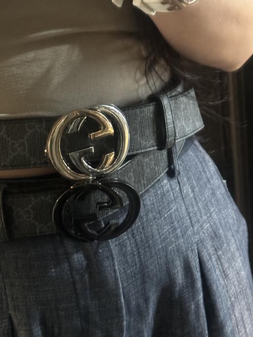 GU&CCI古家 标志性字母组合皮带 商品图6