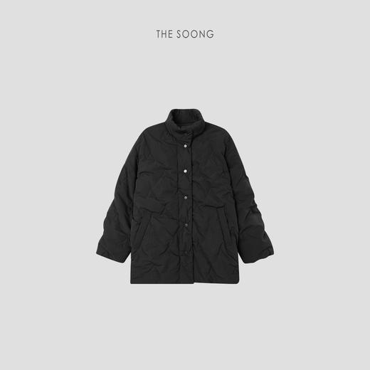 THESOONG"立体廓形"轻暖三合一珩绣防泼水廓形棉服外套HLWT7550 商品图6
