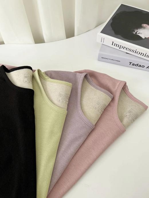 【汉方暖姜 植物纤维醋酸 倍暖绵羊毛】柔软细腻暖姜羊毛套装（女款W4025/男款W4028） 商品图12