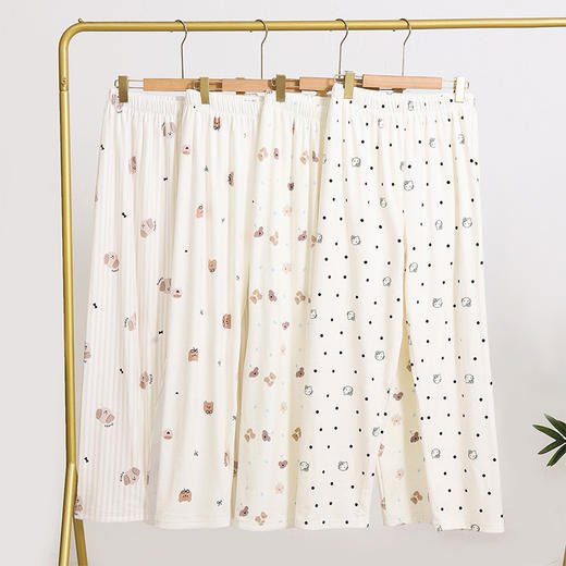 懒人休闲印花裤家居裤-纪念日百货门店同款165693677 商品图1