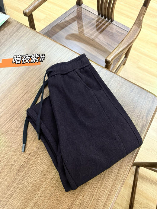 人字纹羊毛裤 商品图7