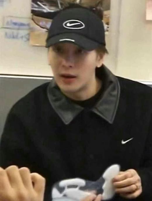 D110233王嘉尔同款Solo Wool Varsity毛呢皮质翻领夹克外套 商品图12