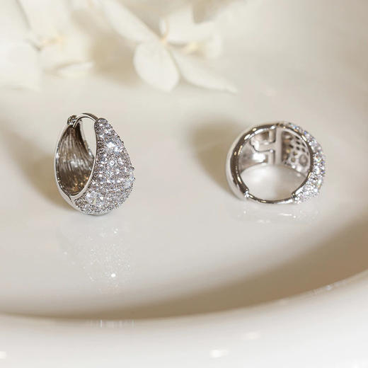 轻奢精致气质耳圈耳环-纪念日百货门店同款167443461 商品图1