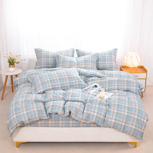 無印臻品磨毛四件套--巴黎之约MJ-TJ23-63 商品图6